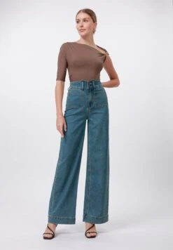 Flared Jeans - Blue Wash 7 Flared Jeans - Blue Wash -Anna Field Store 0580f215adf24836b0d661b3bf72dd3c