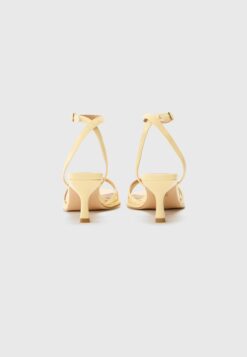 Anna Field Ankle Cuff Sandals - Light Yellow 11 Anna Field Ankle Cuff Sandals - Light Yellow -Anna Field Store 079449b3604d4a4881cfa6bf82d6abef