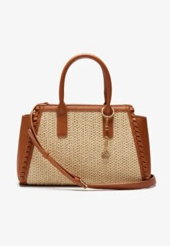 Anna Field Handbag - Beige,brown