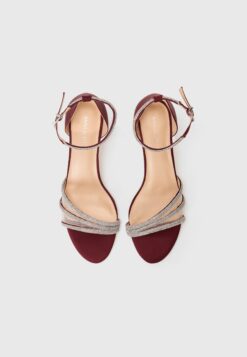 Anna Field Ankle Cuff Sandals - Bordeaux 11 Anna Field Ankle Cuff Sandals - Bordeaux -Anna Field Store 261ce3bb2d0848b7b736ab7f4ad2a573