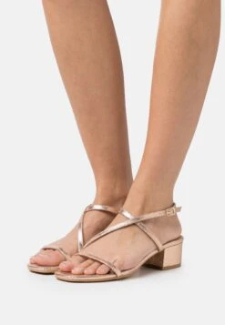 Sandals - Rose Gold Coloured