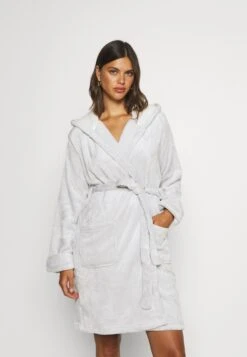 Anna Field Dressing Gown - Grey