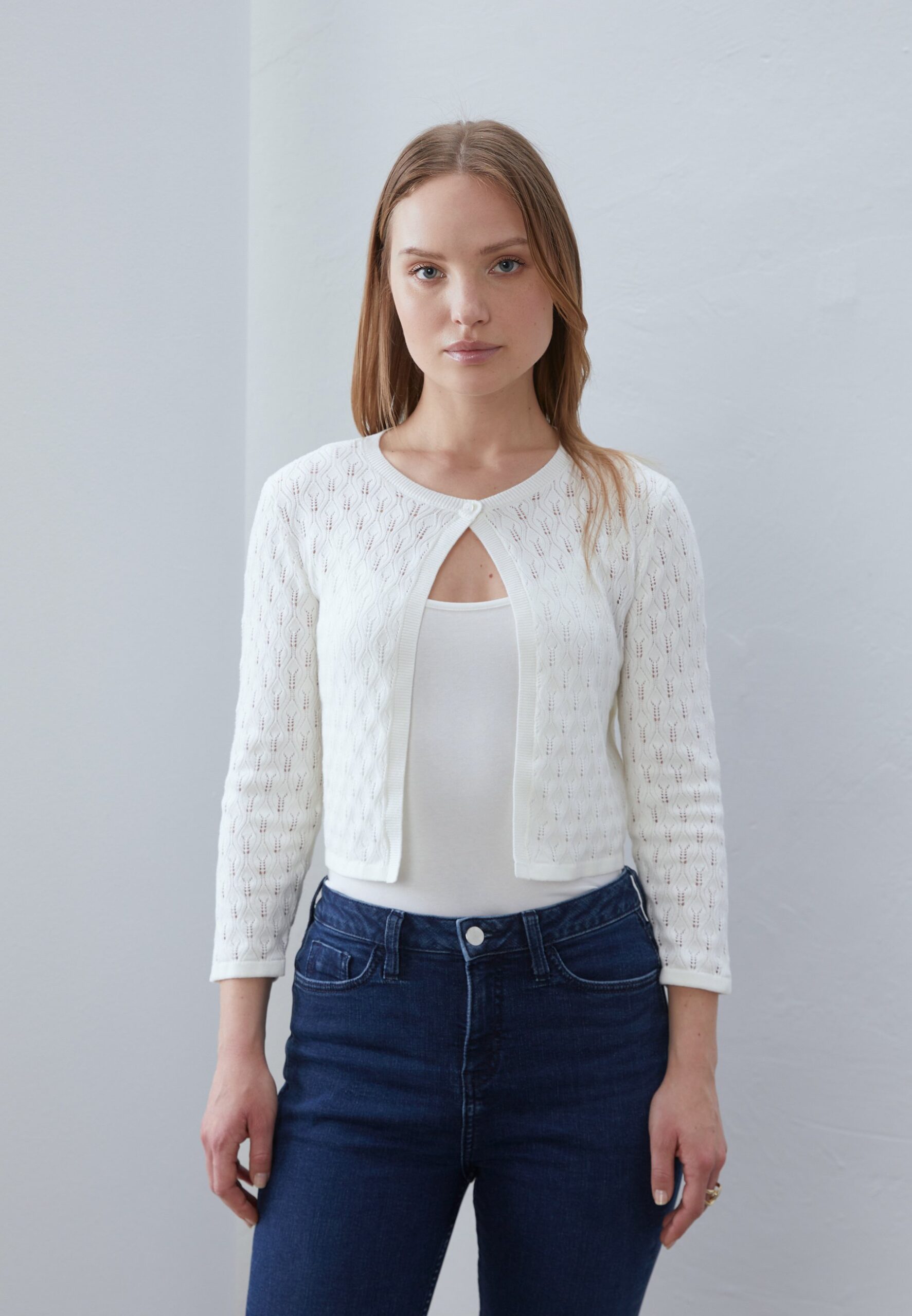 Anna Field Cardigan - Offwhite