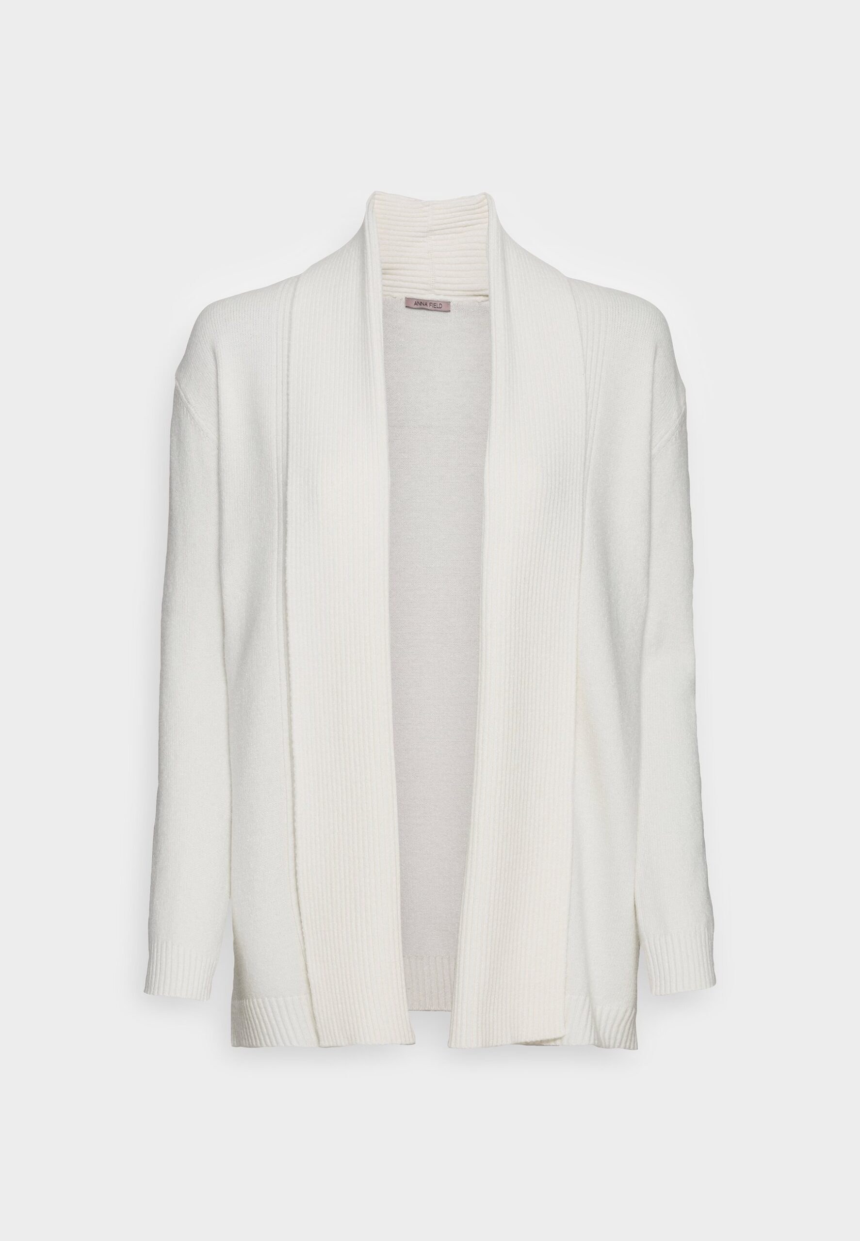 Anna Field Ribbed Fold Collar - Cardigan